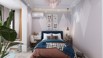 109㎡北欧三居室